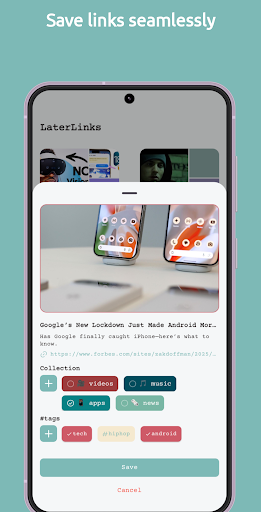 LaterLinks: Bookmark Saver ekran görüntüsü