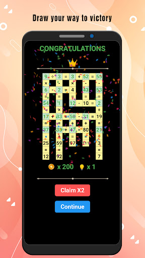 Math puzzles: Math Crossword ekran görüntüsü