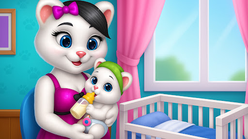 Pregnant Kitty Newborn Care ekran görüntüsü