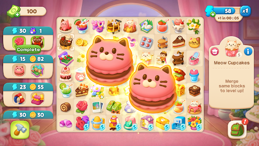 Merge Cats - Catopia Puzzle ekran görüntüsü