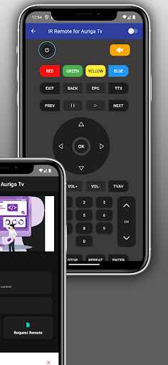 Remote for Auriga tv ekran görüntüsü