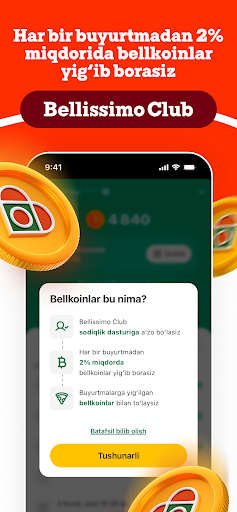 Bellissimo Pizza ekran görüntüsü