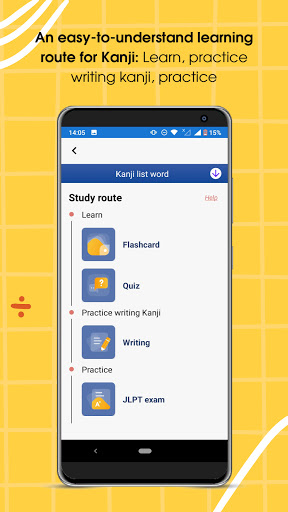 Study Kanji N5 - N1: Janki ekran görüntüsü