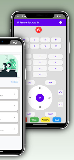Remote for Auto tv ekran görüntüsü
