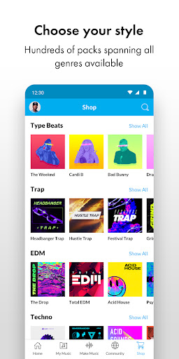 Music Maker JAM: Beatmaker app ekran görüntüsü