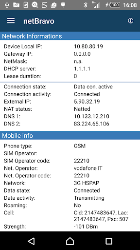 netBravo ekran görüntüsü