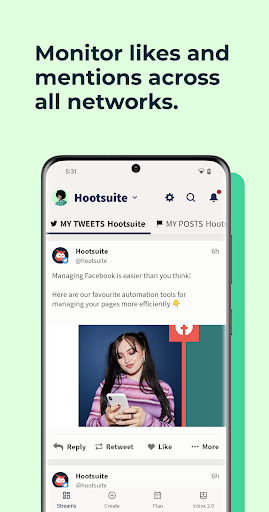 Hootsuite: Schedule Posts ekran görüntüsü