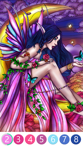 Coloring - Color by Number ekran görüntüsü