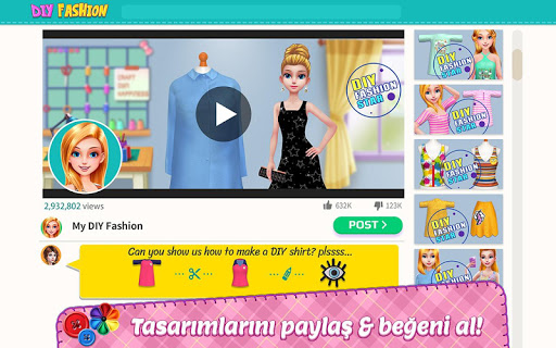 DIY Moda Yıldızı ekran görüntüsü