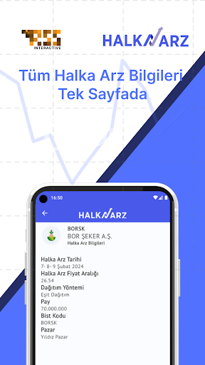 Halka Arz Takvimi ekran görüntüsü