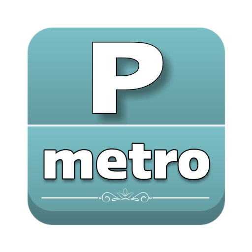 Paris metro transportation map