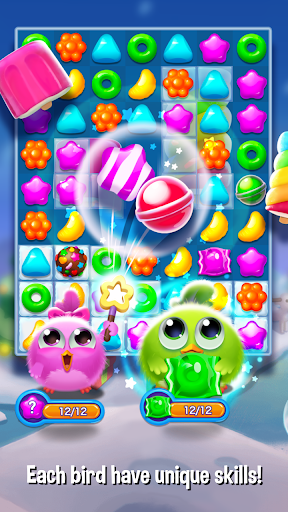 Bird Friends : Match 3 Puzzle ekran görüntüsü