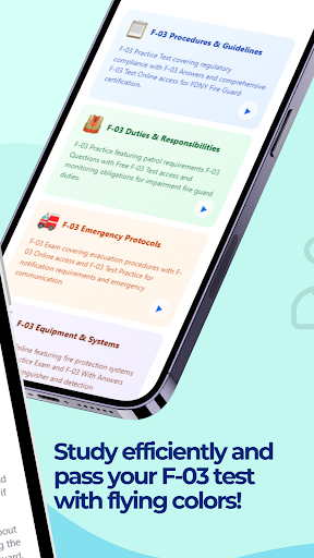 F-03 Practice Test ekran görüntüsü