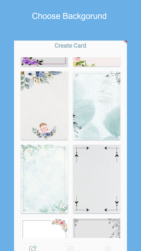 Baby Shower Card Maker ekran görüntüsü