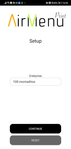 AirMenu Print ekran görüntüsü