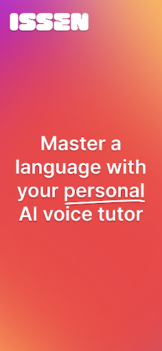 ISSEN: Language Voice Tutor ekran görüntüsü