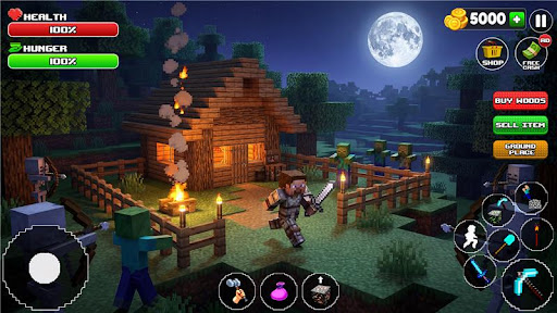 Minicraft: Block Building Game ekran görüntüsü