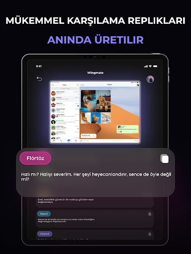 AI Rizz Chat Reply: RizzGen ekran görüntüsü