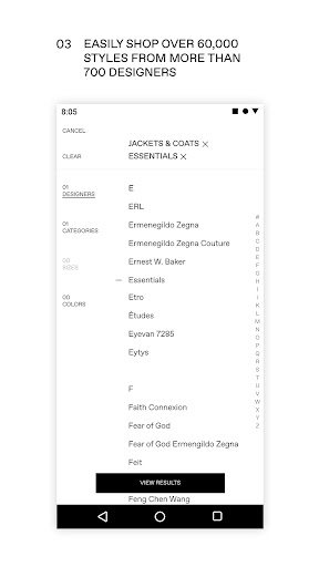 SSENSE: Luxury Shopping ekran görüntüsü