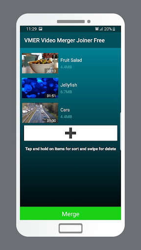 VMER Video Merger Joiner ekran görüntüsü