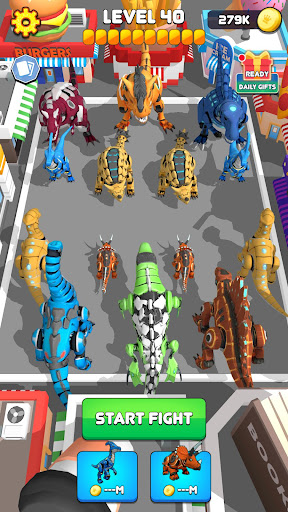 Robot Dinosaur Fight Battle ekran görüntüsü