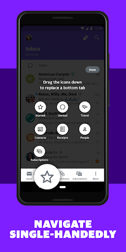 Yahoo Mail Go- Organized Email ekran görüntüsü