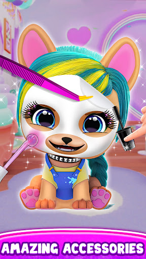 Hairstyle: pet care salon game ekran görüntüsü