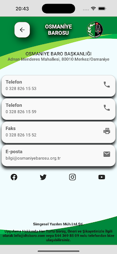 Osmaniye Barosu ekran görüntüsü
