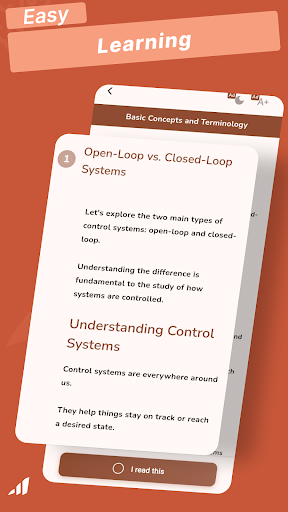 Control Systems E - MasterNow ekran görüntüsü