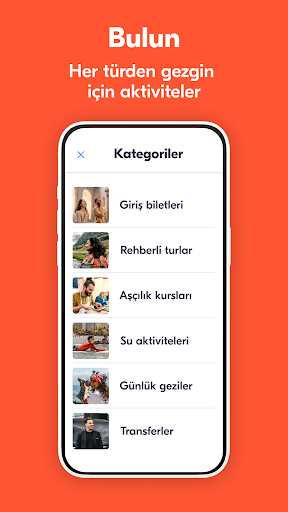 GetYourGuide: Turlar &Biletler ekran görüntüsü