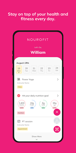 Nourofit ekran görüntüsü