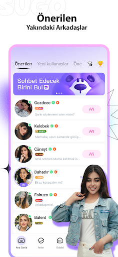 SUGO: Sesli Sohbet Partisi ekran görüntüsü
