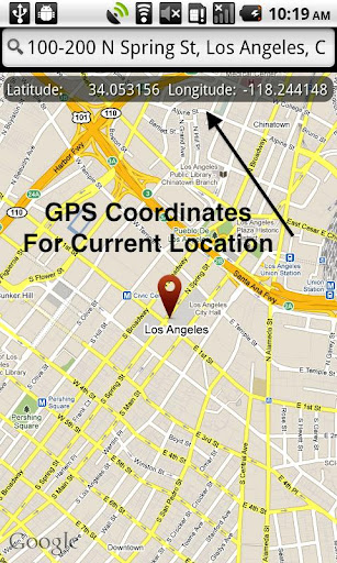 GPS Location ekran görüntüsü