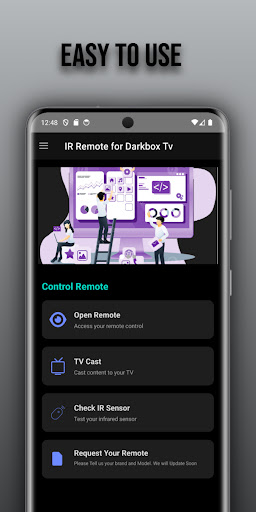 Remote for Darkbox tv ekran görüntüsü