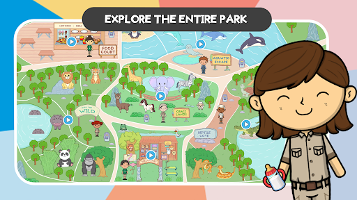 Lila's World: Zoo Animal Games ekran görüntüsü