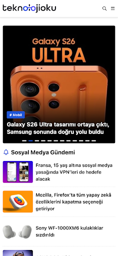 Teknoloji Oku ekran görüntüsü