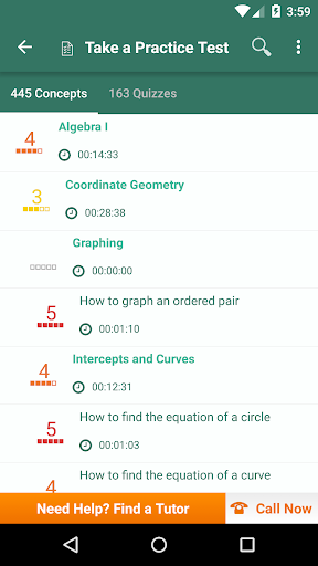 High School Math Practice ekran görüntüsü