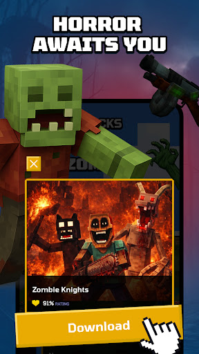 Horror Crafty Mine Mods ekran görüntüsü