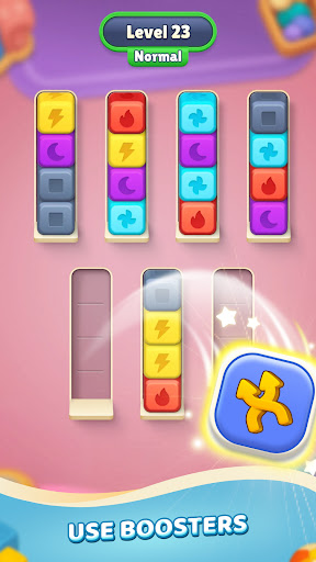 Block Sort: Color Match Puzzle ekran görüntüsü