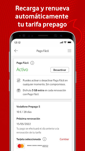 Mi Vodafone ekran görüntüsü
