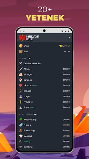 Melvor Idle - Idle RPG ekran görüntüsü
