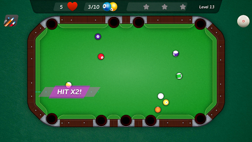 Pool Pocket - Billiard Puzzle ekran görüntüsü