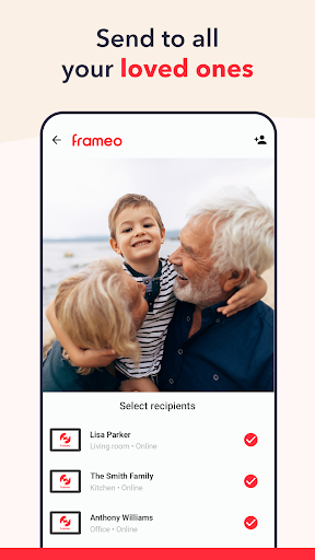 Frameo: Share to photo frames ekran görüntüsü
