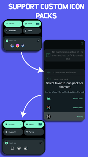 Notification Shorcuts - Nooti ekran görüntüsü