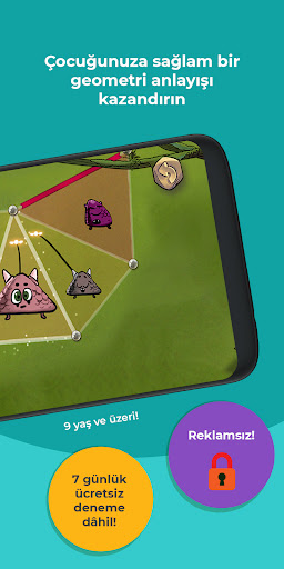 DragonBox'tan Kahoot! Geometri ekran görüntüsü