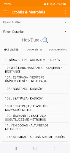 İstanbul Ulaşım Rehberi ekran görüntüsü