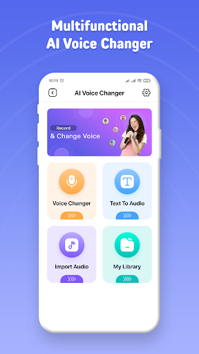 AI Voice Changer With Effects ekran görüntüsü