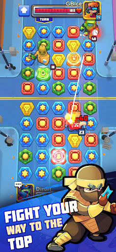Puzzle Wars:Heroes - Match RPG ekran görüntüsü
