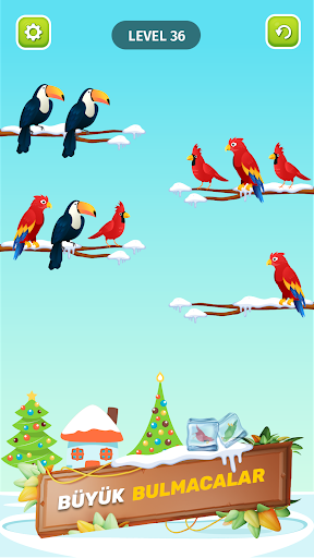 Bird Sort : Color Puzzle Games ekran görüntüsü