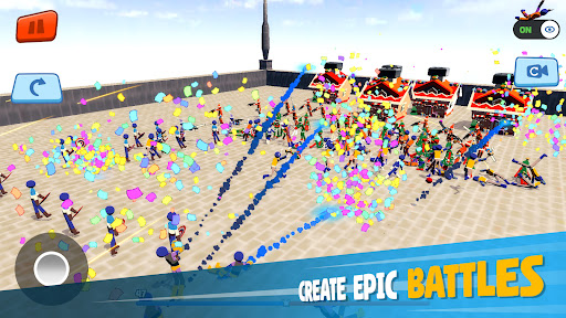 A game about silly battles ekran görüntüsü